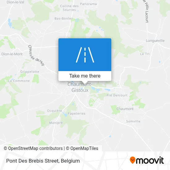 Pont Des Brebis Street map