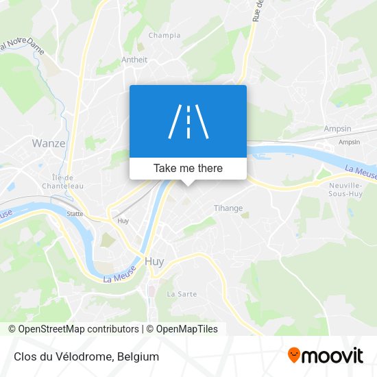 Clos du Vélodrome plan