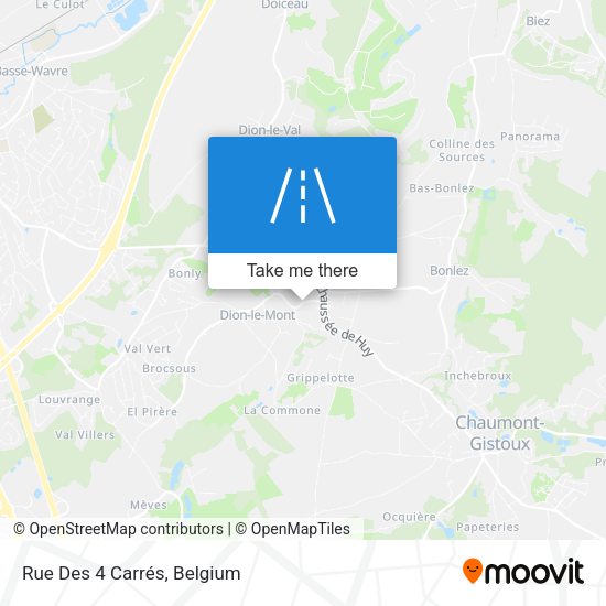 Rue Des 4 Carrés map