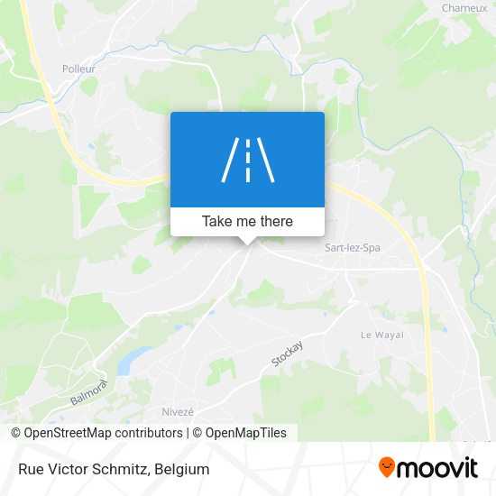 Rue Victor Schmitz plan