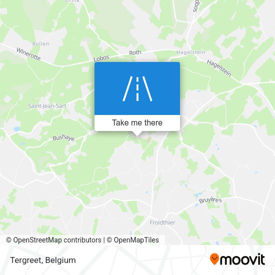 Tergreet map