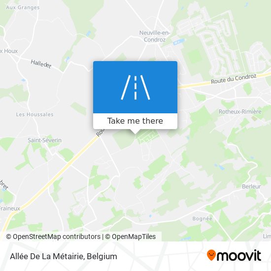 Allée De La Métairie map