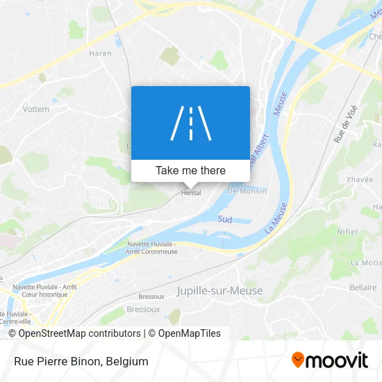 Rue Pierre Binon map