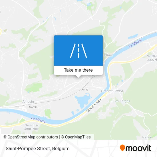 Saint-Pompée Street map