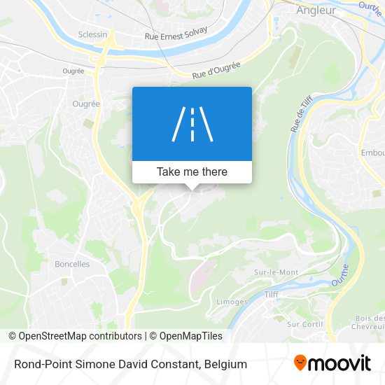 Rond-Point Simone David Constant plan