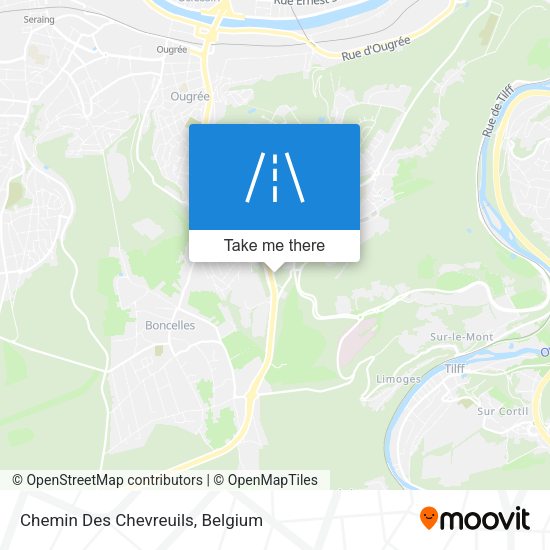 Chemin Des Chevreuils map