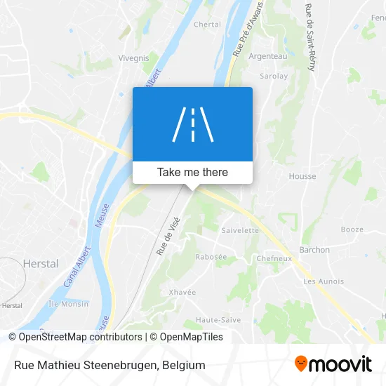 Rue Mathieu Steenebrugen map