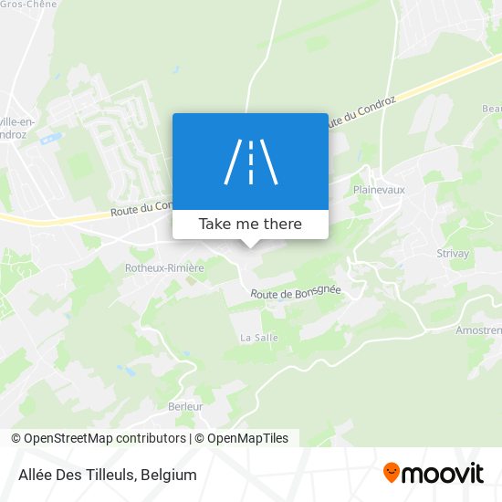 Allée Des Tilleuls map