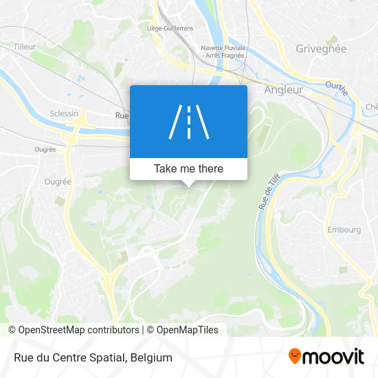 Spatial Center Street map