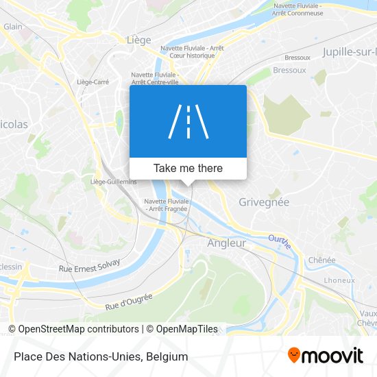 Place Des Nations-Unies map