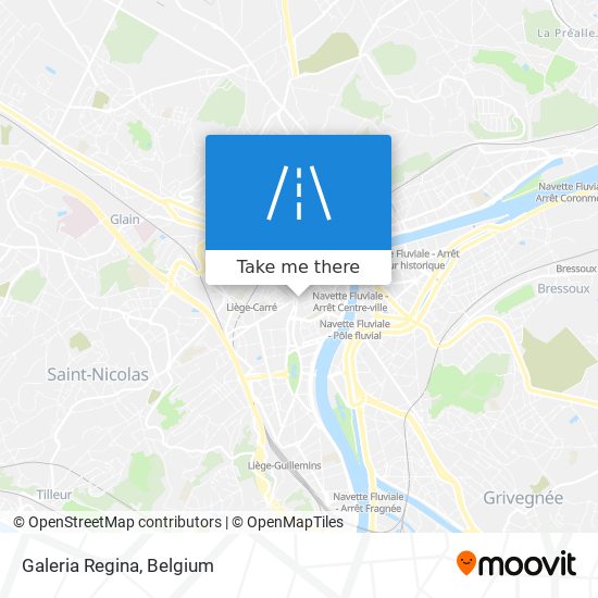 Galeria Regina map