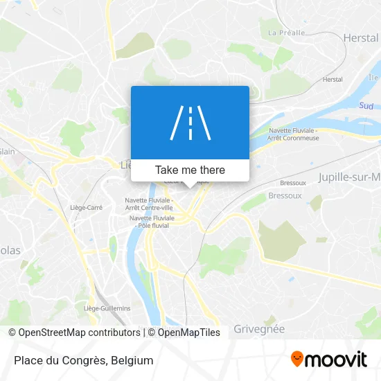 Place du Congrès plan