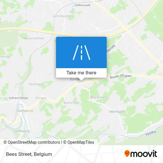 Bees Street map