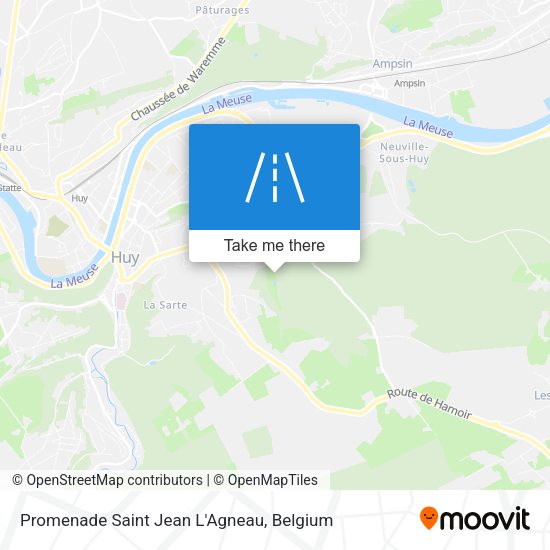 Promenade Saint Jean L'Agneau map