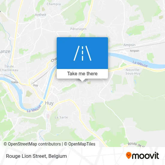 Rouge Lion Street map