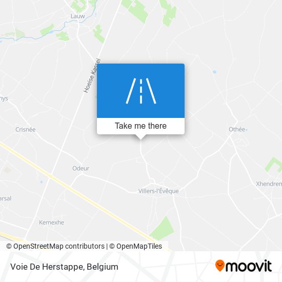 Voie De Herstappe map