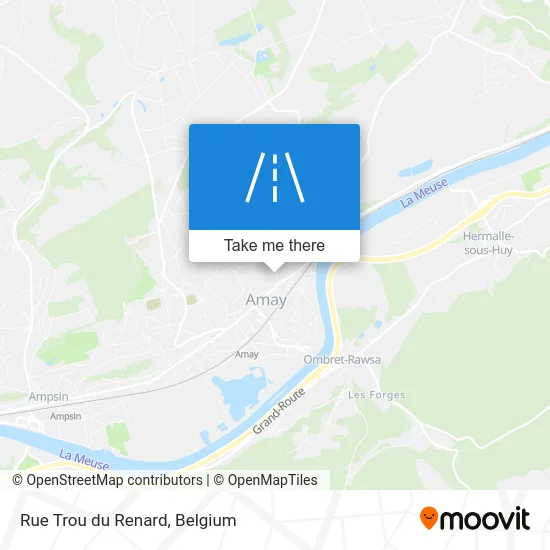 Trou du Renard Street map