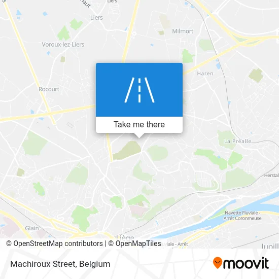 Machiroux Street map