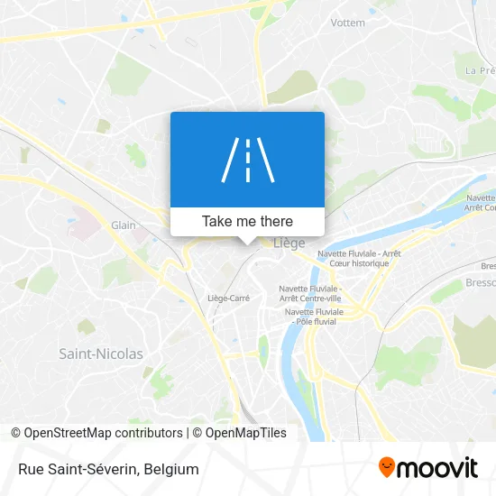 Rue Saint-Séverin plan