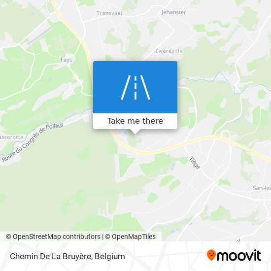 Chemin De La Bruyère map