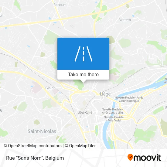 "Nameless" Street map