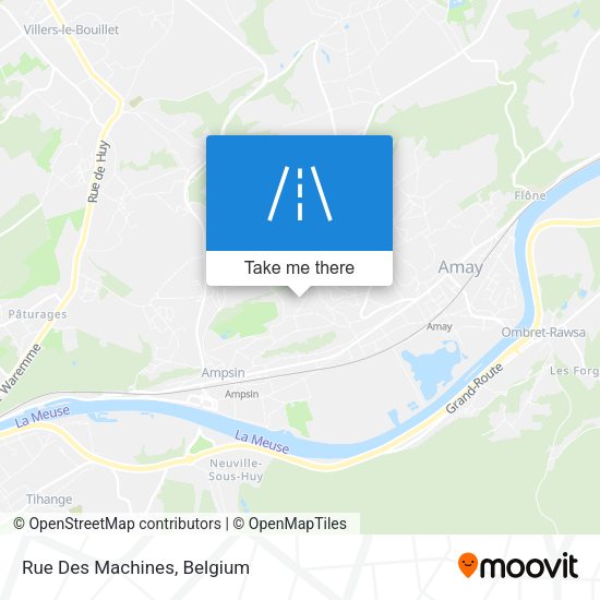 Rue Des Machines plan