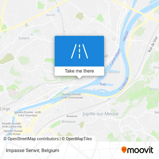 Impasse Serwir map