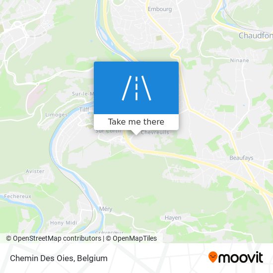 Chemin Des Oies map