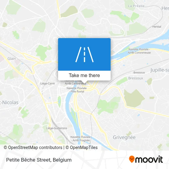 Petite Bêche Street map