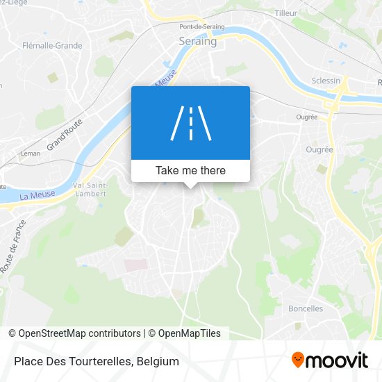 Place Des Tourterelles map
