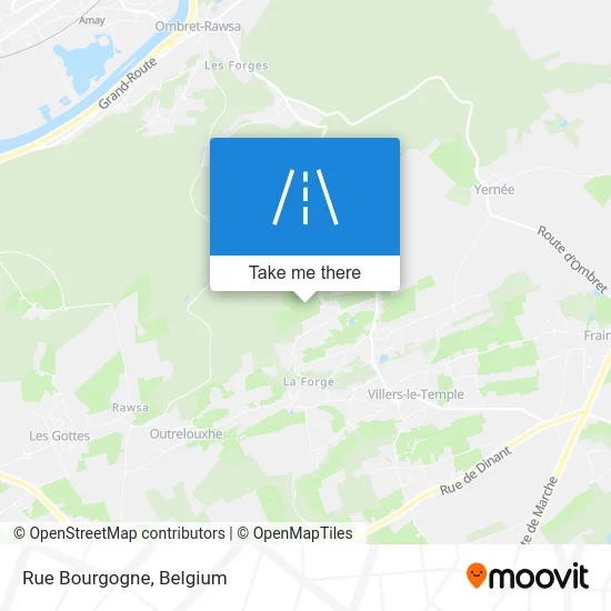 Bourgogne Street map