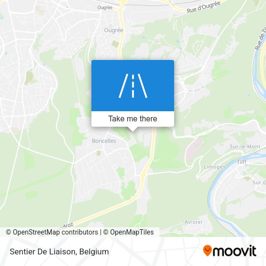 Sentier De Liaison plan