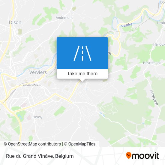 Rue du Grand Vinâve map
