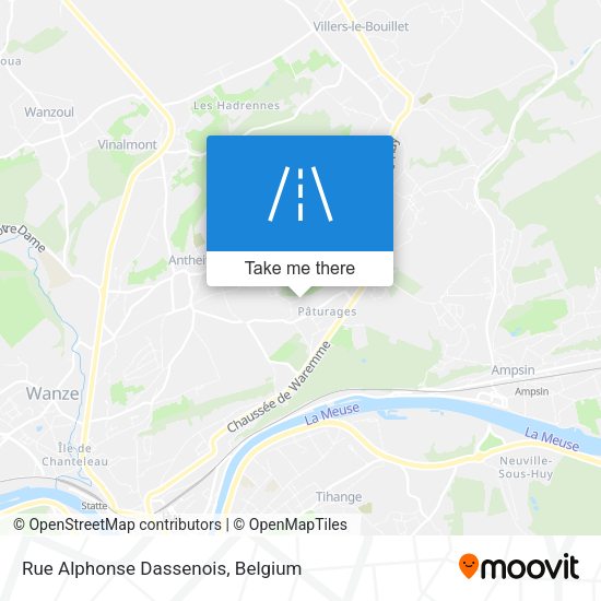 Rue Alphonse Dassenois map