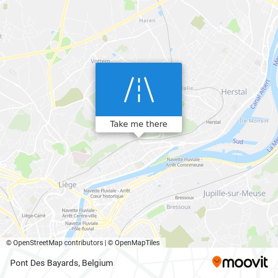 Pont Des Bayards map