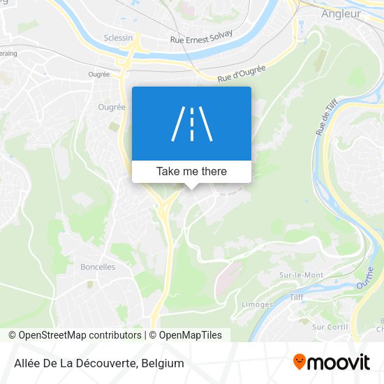 Allée De La Découverte map