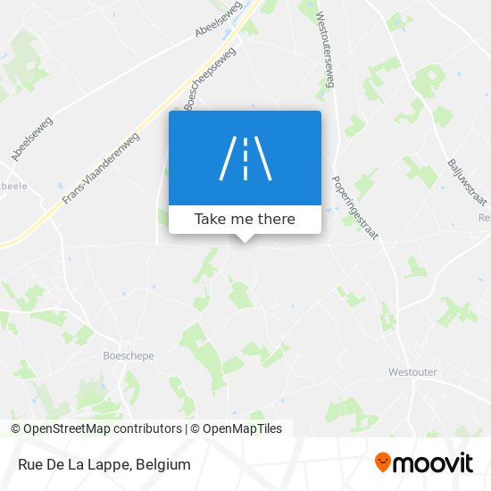 Rue De La Lappe plan