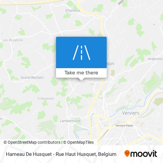 Hameau De Husquet - Rue Haut Husquet map