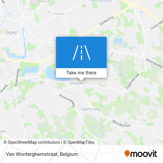 Van Wonterghemstraat map