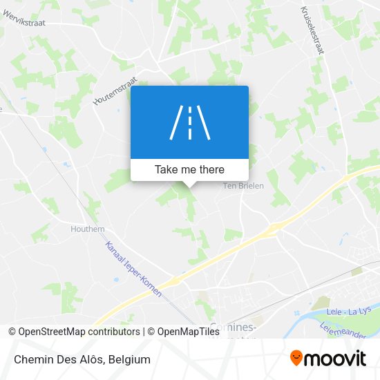 Chemin Des Alôs plan