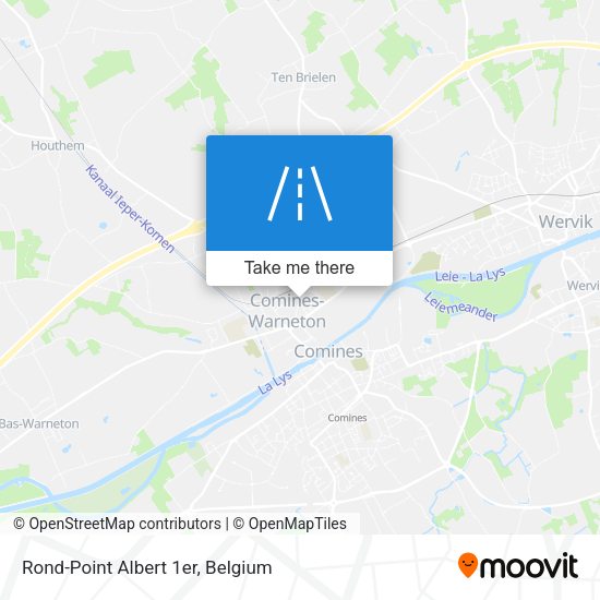 Rond-Point Albert 1er plan