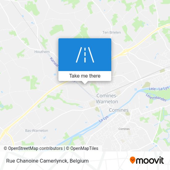 Rue Chanoine Camerlynck map