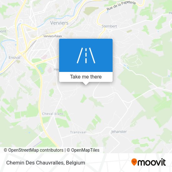Chemin Des Chauvralles map