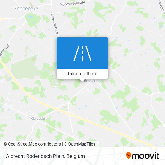 Albrecht Rodenbach Plein map