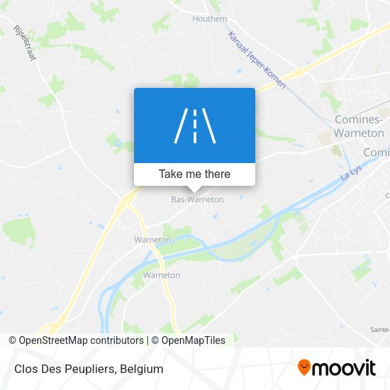 Clos Des Peupliers plan