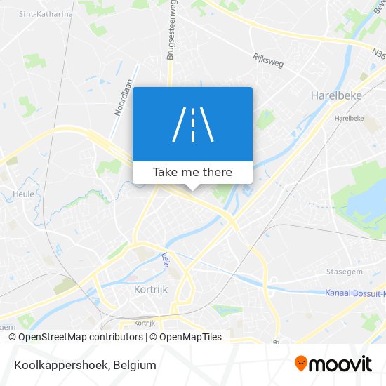 Koolkappershoek map