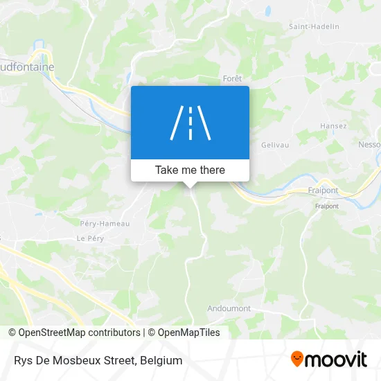 Rys De Mosbeux Street map