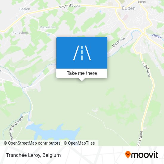 Tranchée Leroy plan