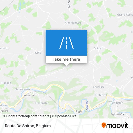 Route De Soiron map