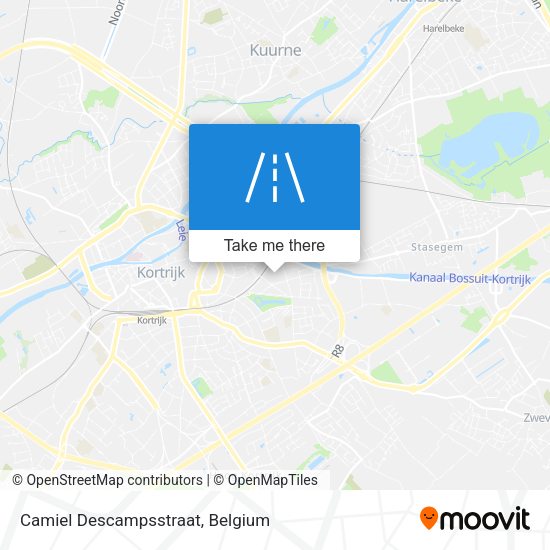 Camiel Descampsstraat map